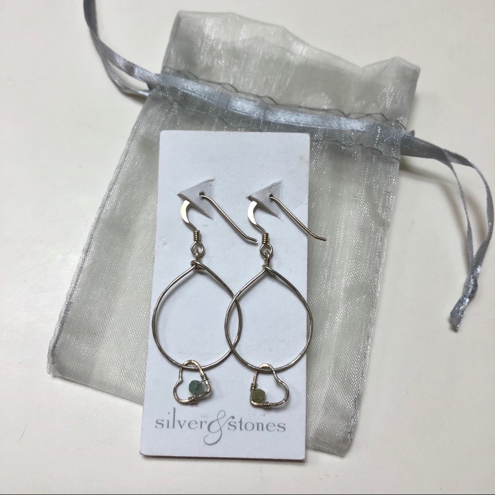 Silver & Stones Earrings